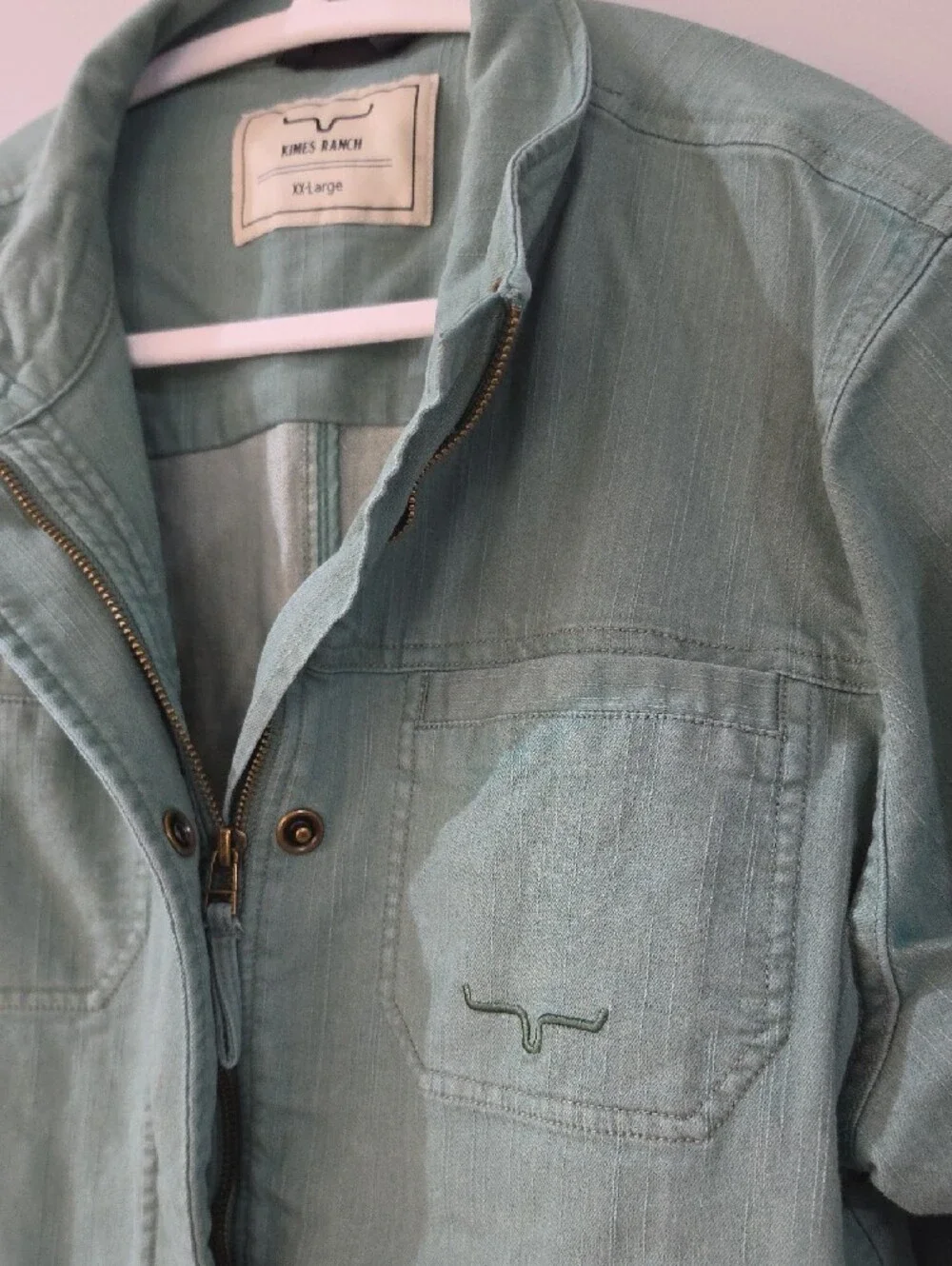 Kimes Ranch Riggin Utility Jacket in Sage - Picture 4 of 7